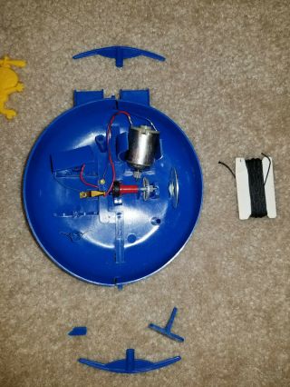 Quisp and Quake – RARE Quisp Flying Saucer with Box – mail premium 2
