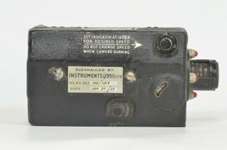 16mm Aerial Gun Camera - An - N6 Gun Camera - Kodak 35mm F/3.  5 Lens - Wwii