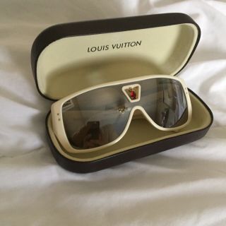 Louis Vuitton Bindi White Sunglasses 2006 Marc Jacobs Millionaires Rare