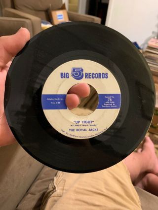 NORTHERN SOUL 45 RPM - THE ROYAL JACKS on BIG 5 RECORDS Rare I’m Gonna Love You 4