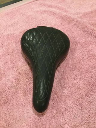 Mongoose Motomag Padded Seat Black Old School BMX Products Vintage Quilted 2