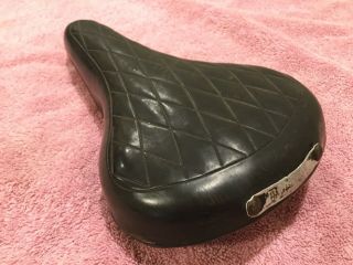 Mongoose Motomag Padded Seat Black Old School BMX Products Vintage Quilted 4