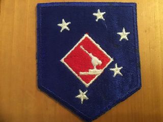 Ww2 Us Marine Corps 1st M.  A.  C.  Anti - Aircraft Patch