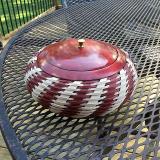 Longaberger Rare Peppermint Basket Masters Studio 2009 - Artist Robert Runyon