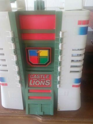 K1800981 Voltron Castle Of Lions 1984 Not Complete Vintage