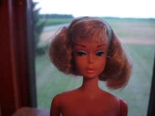 Rerooted Ash Blonde Sidepart American Girl Barbie Doll