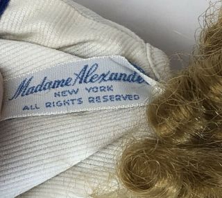Vintage Madame Alexander CISSETTE in RARE 4 piece Nautical Beach Outfit 4