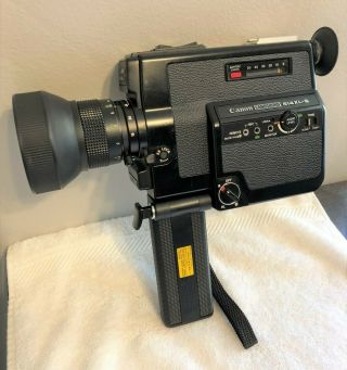 Vintage Canon 514xl - S Canosound 8 Mm Movie Camera