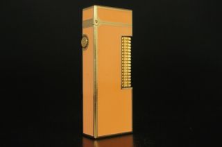 Dunhill Rollagas Lighter NewOrings w/Box Vintage 627 4