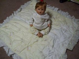 Lee Middleton Reva Doll With Matching Blanket….  1999