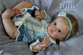 Collectors Rare Reborn Tutti Kit By NataliBlick Kit Only REBORN SUPPLIES 2