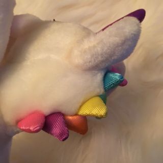 Vintage Lisa Frank markie Unicorn Plush Stuffed Animal Rare EUC Htf Rainbow 4