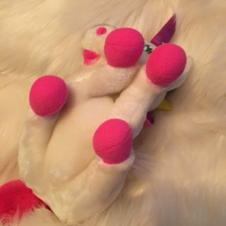 Vintage Lisa Frank markie Unicorn Plush Stuffed Animal Rare EUC Htf Rainbow 5