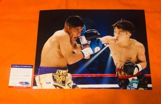 Rare Naoya Inoue The Monster Signed 11x14 Photo Psa/dna Japanese Sensation P4p