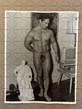 Statuesque Male Erotica,  Vintage Nude Beefcake - Western Photography Guild