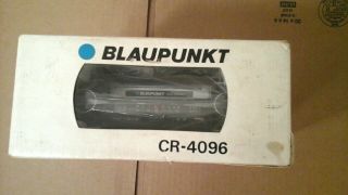 Vintage Blaupunkt Cassette Radio///blaupunkt Nos Cassette Radio Cr - 4096 Item