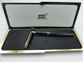 ✒️ Vintage Montblanc 24 Fountain Pen 14c 585 Gold Ob " Nib In Case