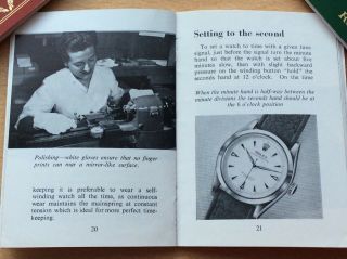 Rare Rolex 1964 Guarantee And Service Booklet 7