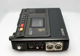 Vintage Rare Sony TCD - D10 Pro II Portable Tape Deck 4
