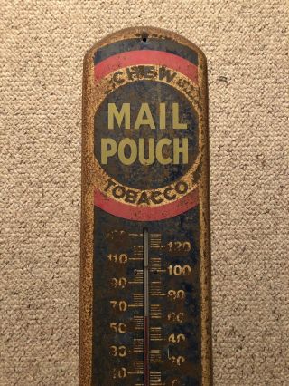 Vintage Mail Pouch Thermometer - from the 40’s - - Cool 2