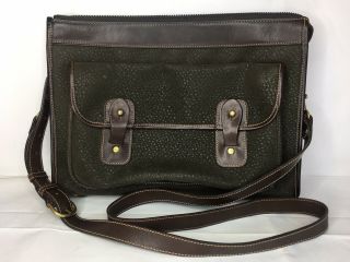 Vtg Marley Hodgson Ghurka Bag 1980s The Courier No.  8 Handmade Leather Purse