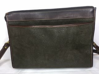 VTG MARLEY HODGSON Ghurka Bag 1980s The Courier No.  8 Handmade Leather Purse 3