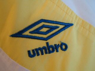 LEEDS UNITED 1990 UMBRO Supporters Jacket MEDIUM Rare Old Vintage UTD 7