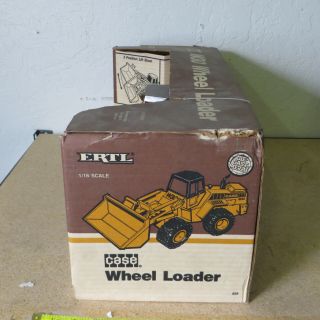 Vintage 1:16 Scale CASE W30 Style WHEEL FRONT/PAY LOADER by ERTL NiB 4