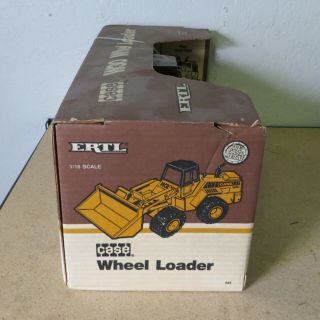 Vintage 1:16 Scale CASE W30 Style WHEEL FRONT/PAY LOADER by ERTL NiB 6