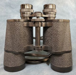Vintage Carl Zeiss DDR Jena 7x50w Jenoptem Binoculars Cond.  Germany 8