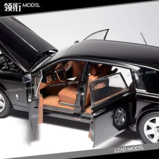 1:18 Kyosho Rolls - Royce Phantom Extended Version Die Cast Model Black Rare