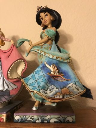 Disney Jim Shore Princess Jasmine SHINING,  SHIMMERING,  SPLENDID Rare Figurine 3