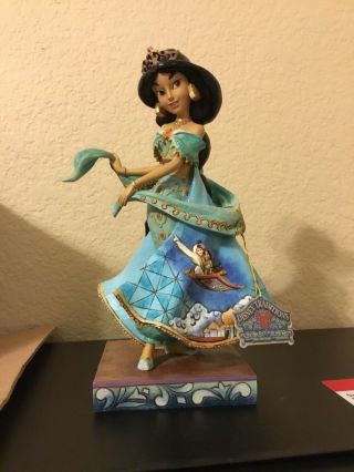 Disney Jim Shore Princess Jasmine SHINING,  SHIMMERING,  SPLENDID Rare Figurine 4