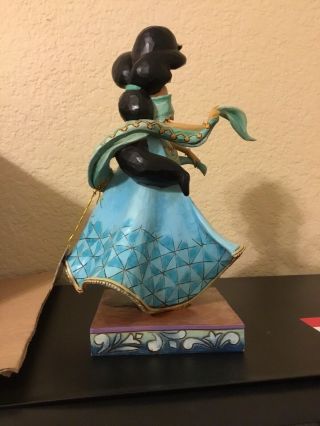 Disney Jim Shore Princess Jasmine SHINING,  SHIMMERING,  SPLENDID Rare Figurine 6