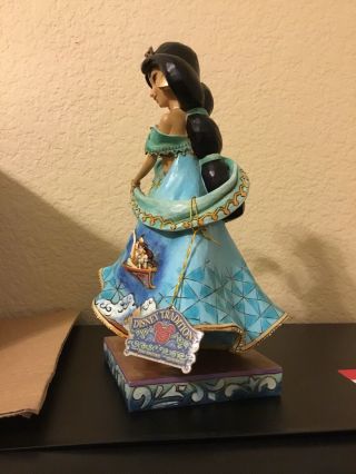 Disney Jim Shore Princess Jasmine SHINING,  SHIMMERING,  SPLENDID Rare Figurine 7