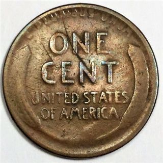 1922 No D Lincoln Wheat Cent Penny Coin Rare Date 2