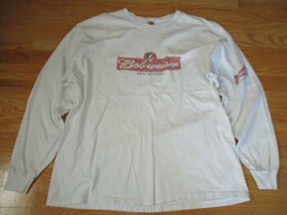 Vintage Grateful Dead " Bobweiser King Of Weirs " (2xl) Long Sleeve Shirt Bob Weir