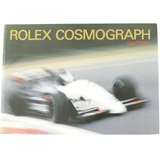 Vintage Rolex Cosmograph Daytona English Booklet From 1990