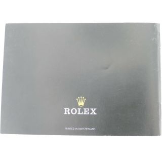 VINTAGE ROLEX COSMOGRAPH DAYTONA ENGLISH BOOKLET FROM 1990 2