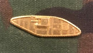 Wwii Us Army Armored Corps Officer Collar Branch Insignia; Pin Back