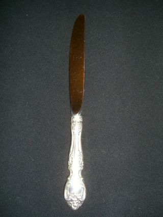 Gorham Melrose Sterling Silver Flatware (4) Dinner Knives