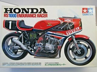 Tamiya Vintage 1:12 Scale Honda Rs1000 Endurance Racer Model Kit - 1414 900