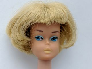 Barbie American Girl Pale Blond Vintage 1965
