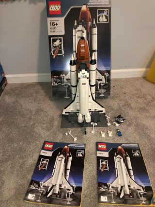 Lego Space Shuttle Adventure 10213 W/ Instructions & Box Extremely Rare