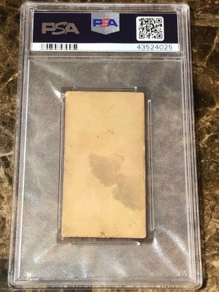 1887 N172 OLD JUDGE Joe Sommers Fielding Grounder PSA 1 2 graded total RARE 2