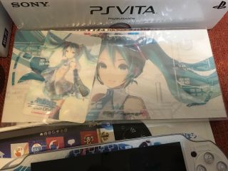 Console Hatsune Miku Limited Edition JAPAN PlayStation Vita Wi‐Fi model rare F/S 4