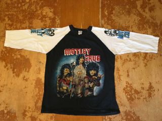 Vintage Motley Crue Shout At The Devil Shirt T - Shirt Iron Maiden Ozzy Osbourne