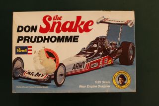 Prudhomme Vintage Don The Snake Revell Model Kit 1/25 Scale 1975