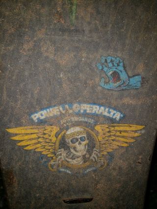 Powell Peralta Vintage Skateboard Steve Saiz Very 3