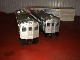 Vintage Lionel Baltimore & Ohio B&O 8764 Illuminated Budd Cars in Boxes 6